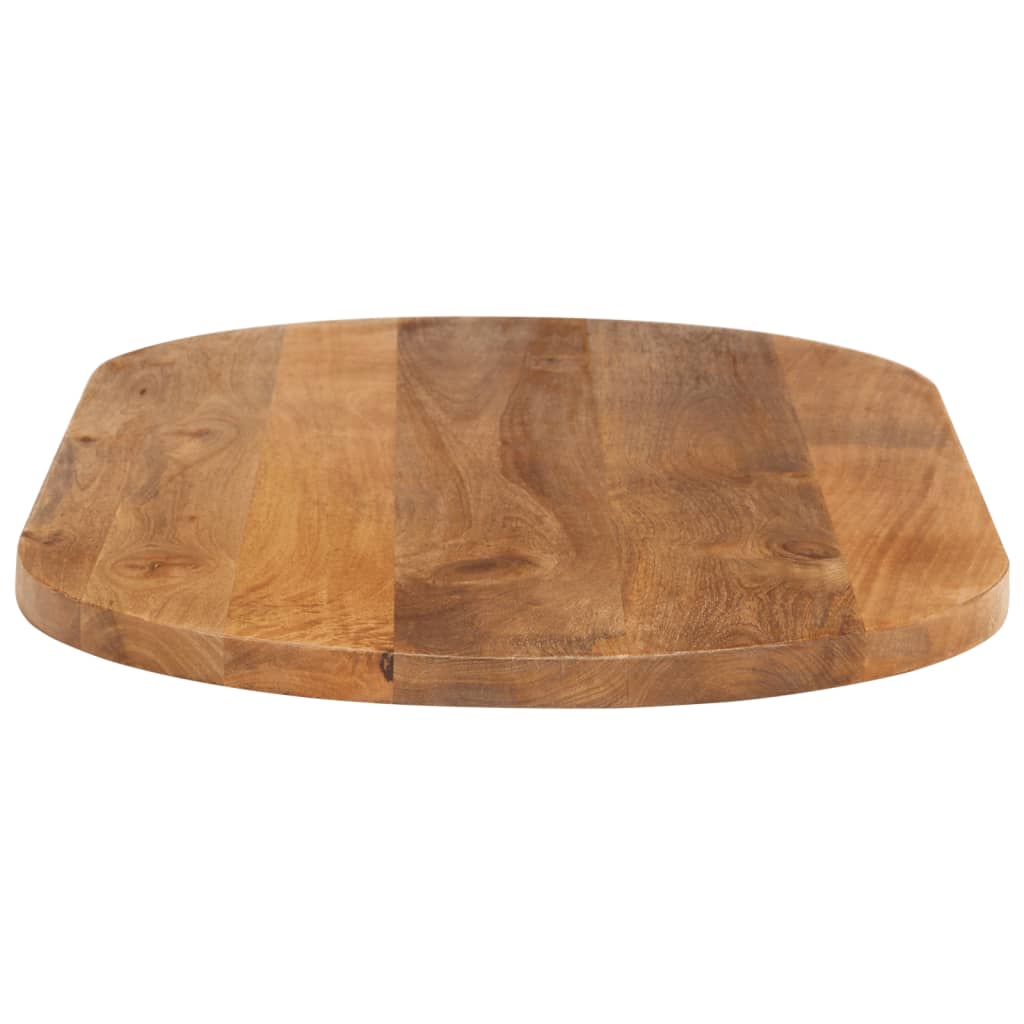 Table top 110x50x2.5 cm oval solid mango wood