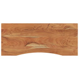 Dessus de bureau 110x50x2,5 cm rectangulaire bois massif acacia