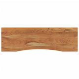 Dessus de bureau 140x50x2,5 cm rectangulaire bois massif acacia