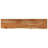 Table top 140x30x2.5 cm rectangular solid acacia wood