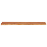 Table top 140x40x2.5 cm rectangular solid acacia wood