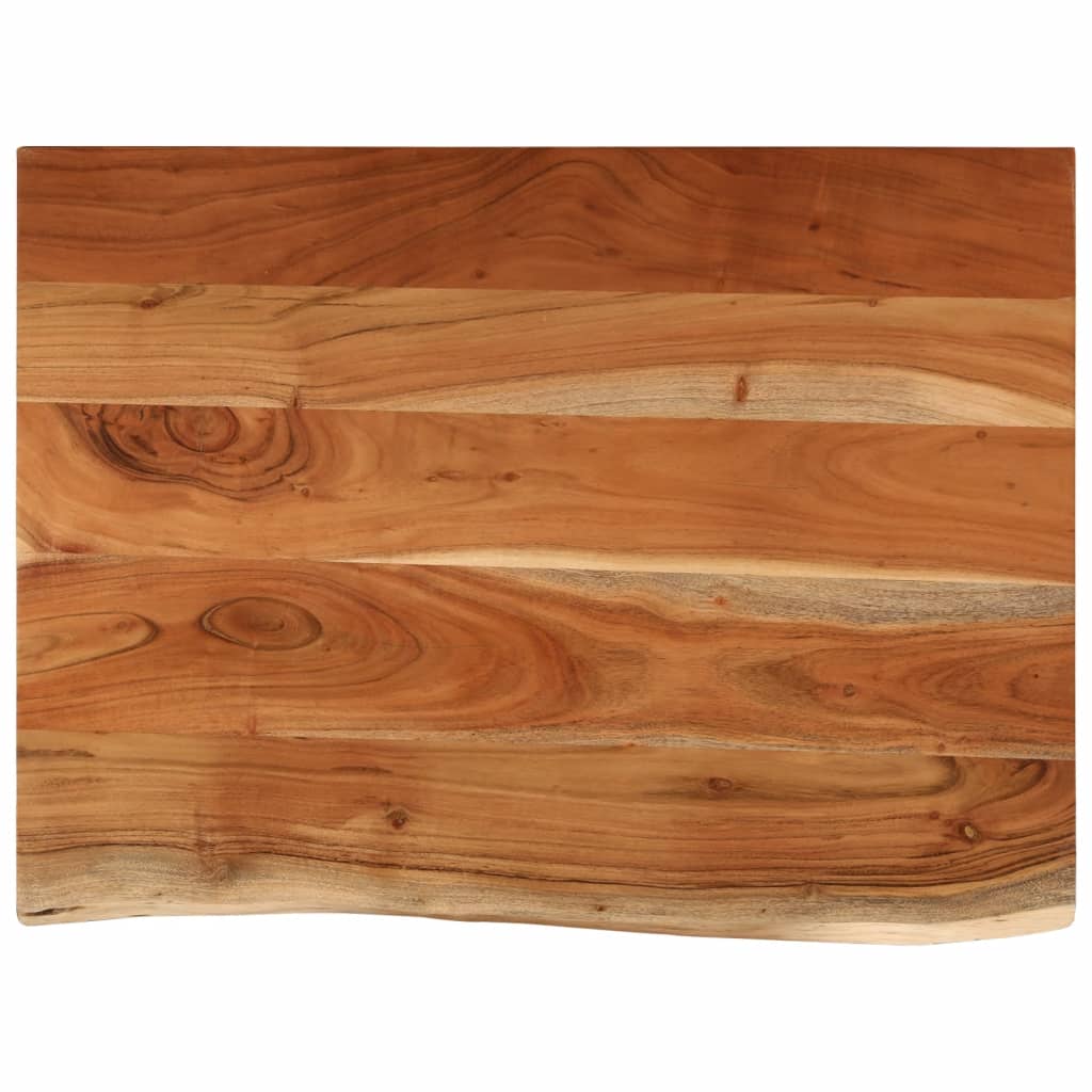 Bathroom counter 70x60x2.5 cm rectangular acacia