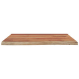 Bathroom counter 70x60x2.5 cm rectangular acacia