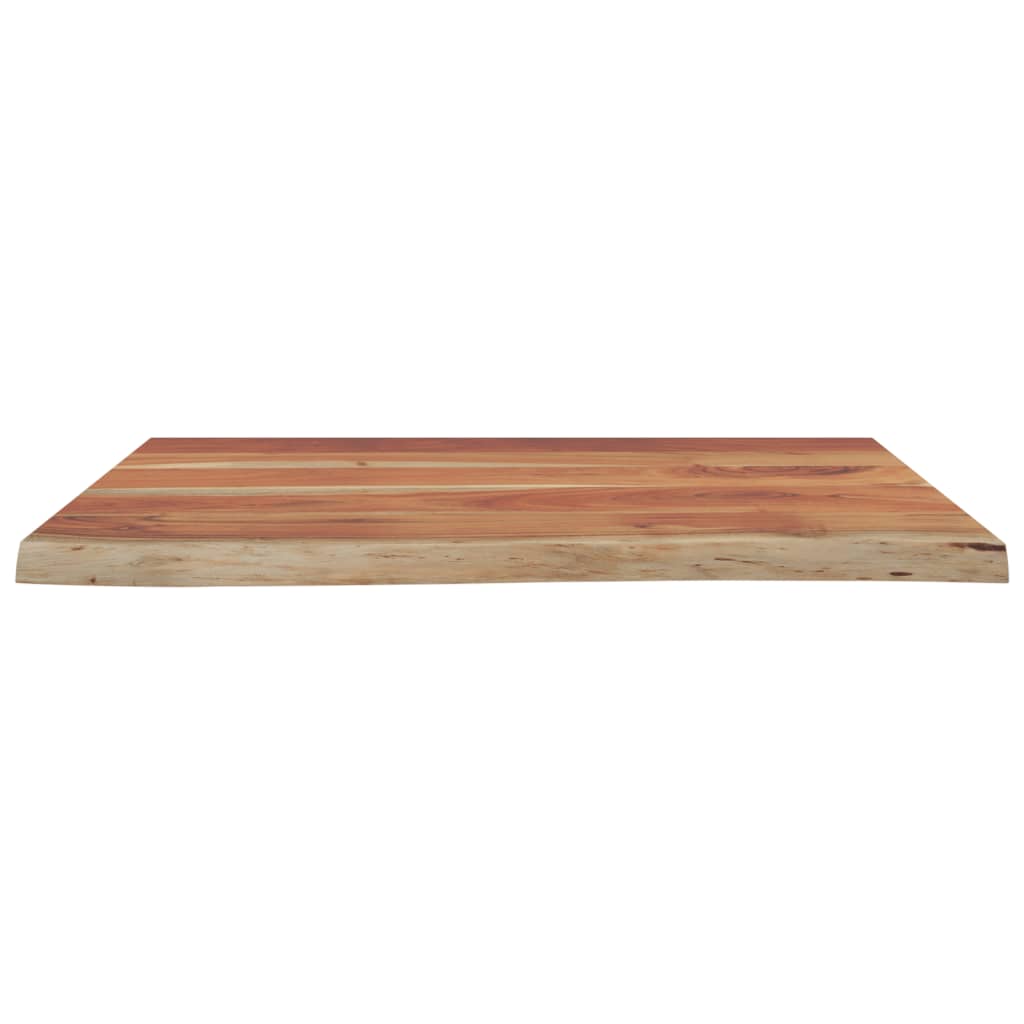 Bathroom counter 80x60x2.5 cm rectangular acacia