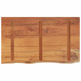 Comptoir de salle de bain 90x60x2,5 cm rectangulaire acacia