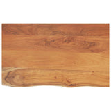 Bathroom counter 100x60x2.5 cm rectangular acacia