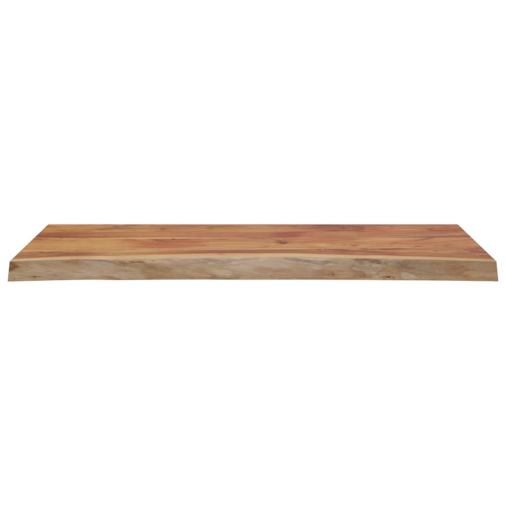 Bathroom counter 140x60x2.5 cm rectangular acacia