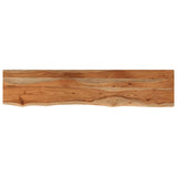 Table top 140x30x3.8 cm rectangular solid acacia wood