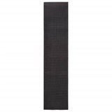 Tapis en sisal pour griffoir noir 80x350 cm