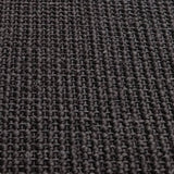 Tapis en sisal pour griffoir noir 80x350 cm