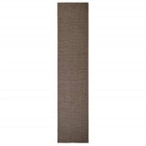 Tapis en sisal pour griffoir marron 66 x 300 cm