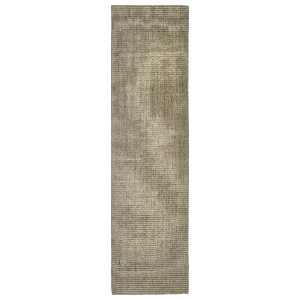 Tapis en sisal pour griffoir taupe 80x300 cm