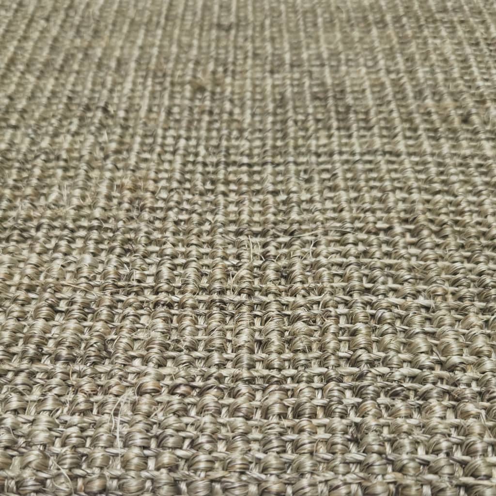 Tapis en sisal pour griffoir taupe 80x300 cm