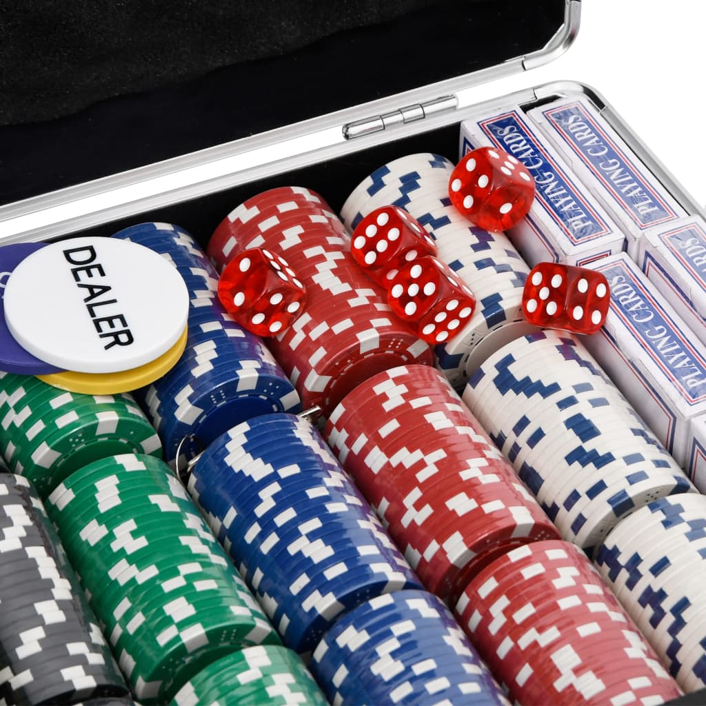 Jeu de jetons de poker 600 pcs 11,5 g