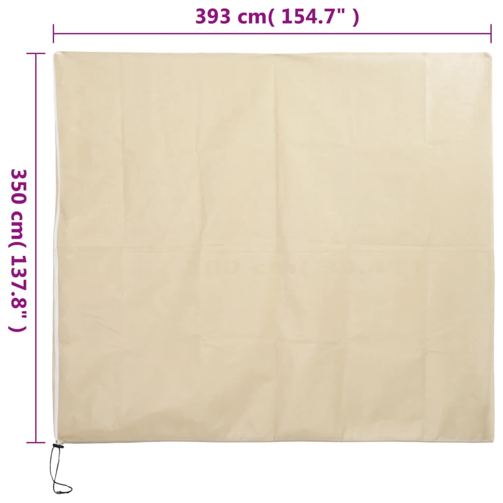 Housses de protection pour plantes avec fermeture éclair 2 pcs