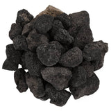 Volcanic rocks 25 kg black 3-5 cm