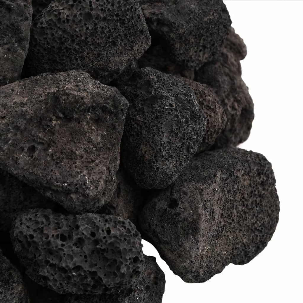 Volcanic rocks 25 kg black 3-5 cm