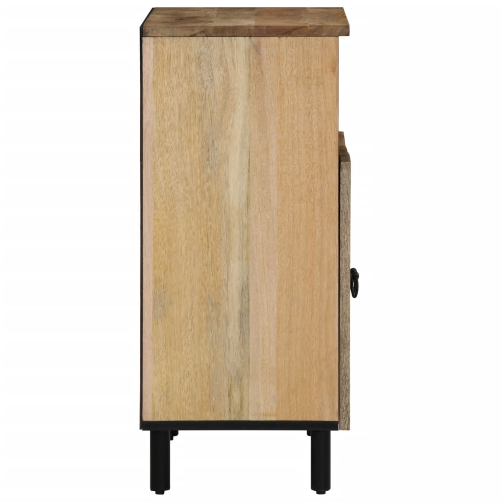 Armoire latérale 60x33x75 cm bois massif de manguier