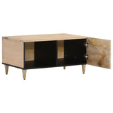 Coffee table 80x50x40 cm solid mango wood