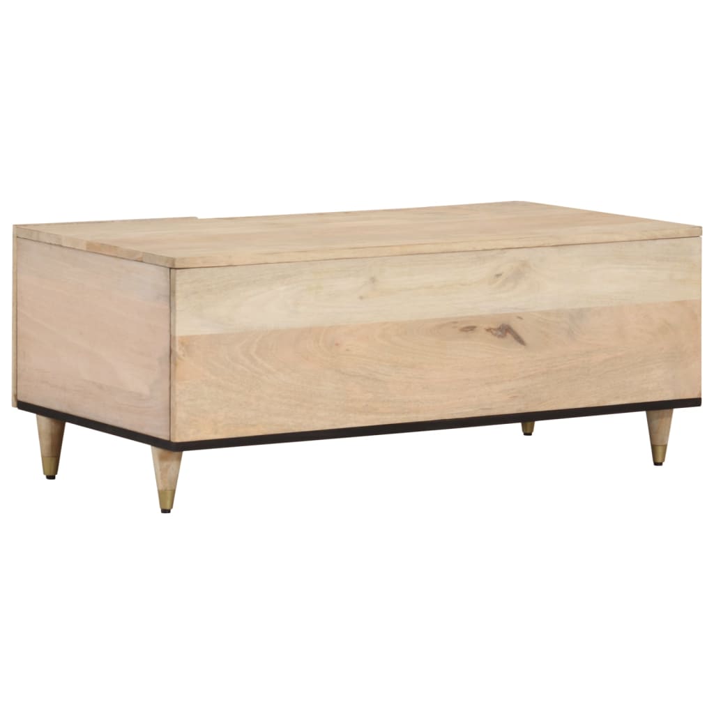 Table basse 100x54x40 cm bois de manguier massif