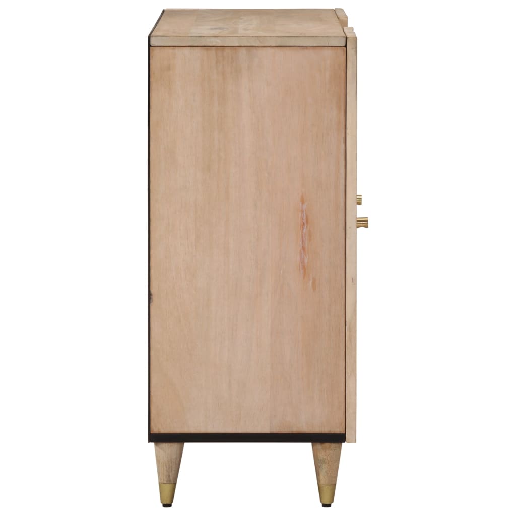 Side cabinet 90x33x75 cm solid mango wood