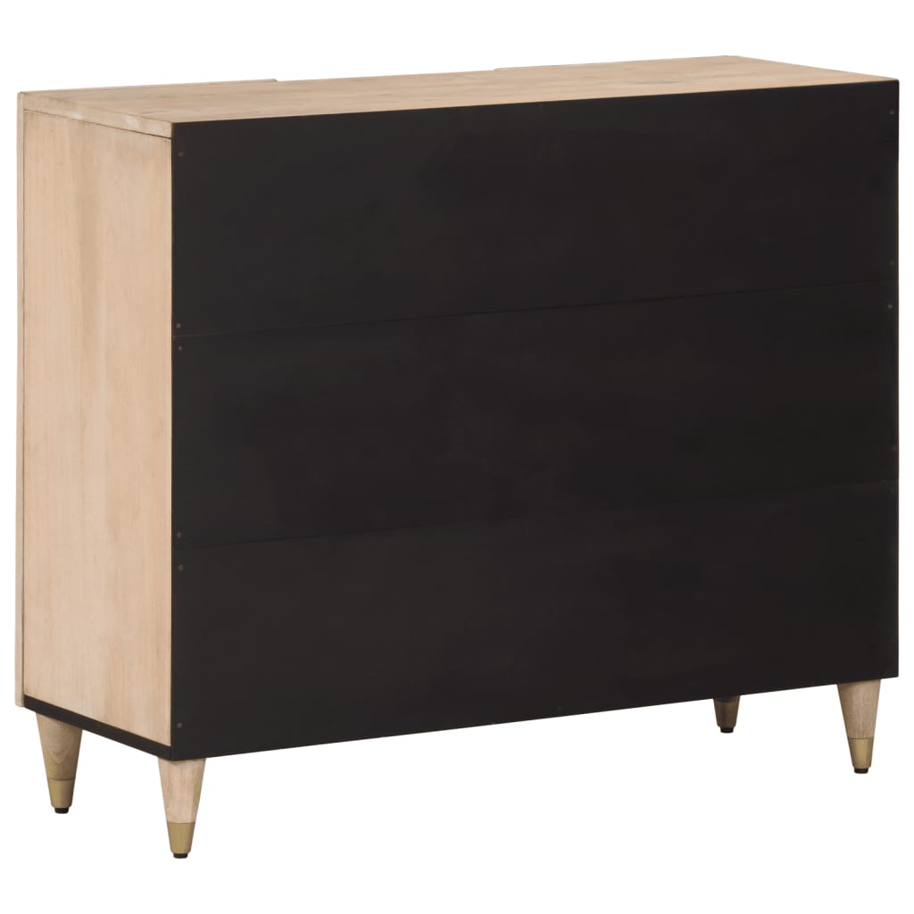 Side cabinet 90x33x75 cm solid mango wood