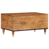 Table basse 80x50x40 cm bois de manguier massif