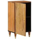 Armoire latérale 40x33x75 cm bois massif de manguier