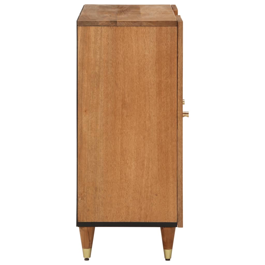 Armoire latérale 90x33x75 cm bois massif de manguier