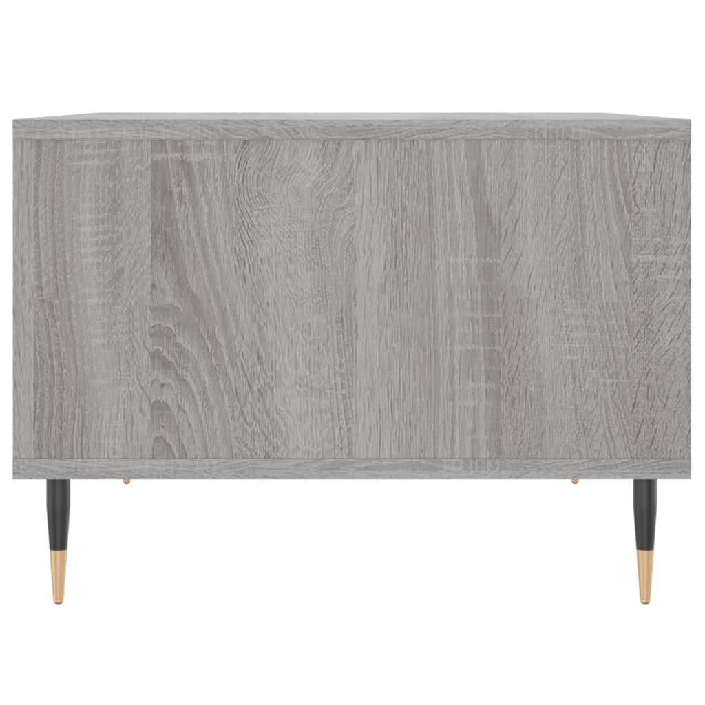 Sonoma coffee table gray 60x50x36.5 cm Engineered wood