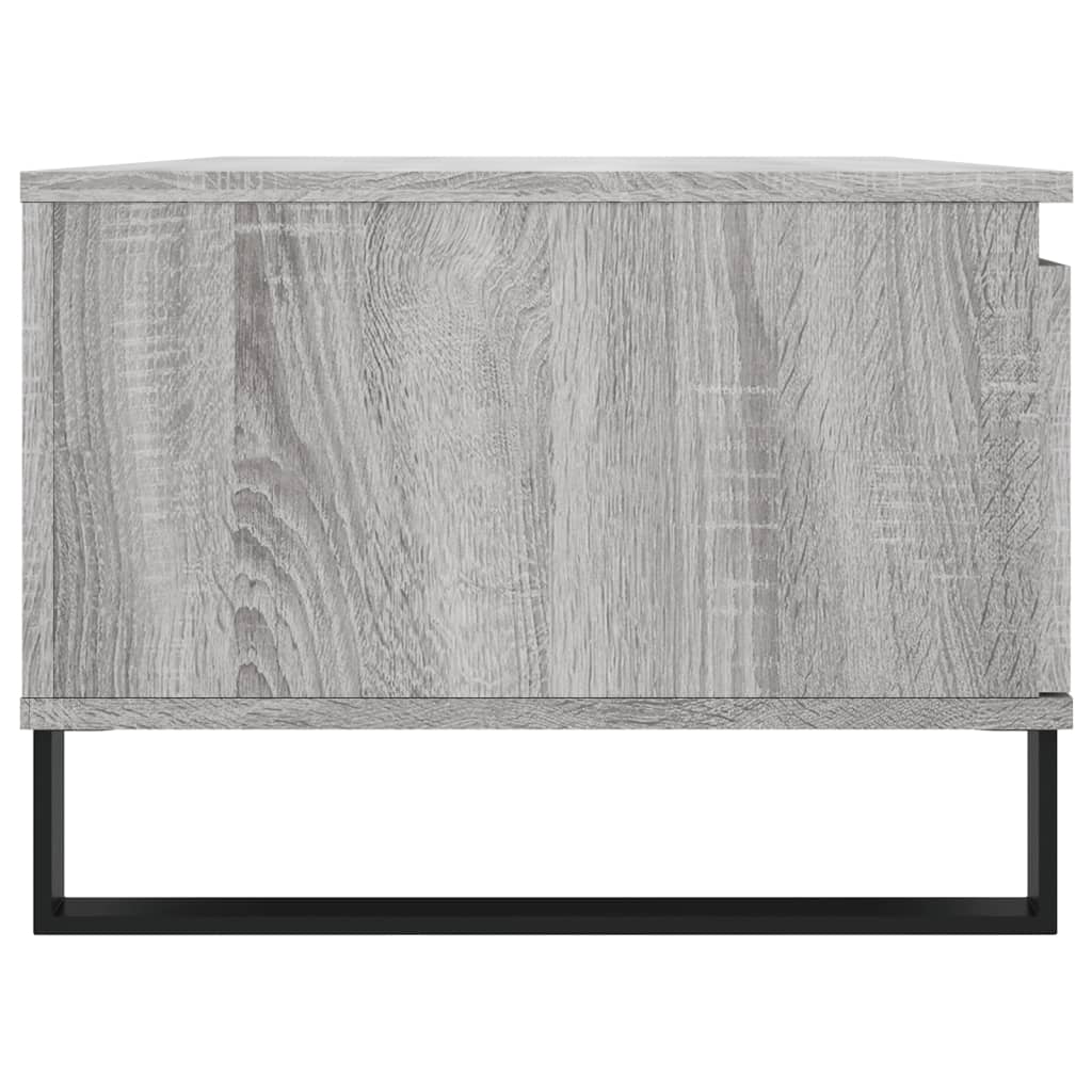 Sonoma coffee table gray 90x50x36.5 cm Engineered wood