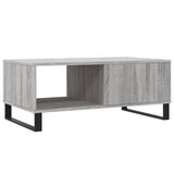 Sonoma coffee table gray 90x50x36.5 cm Engineered wood