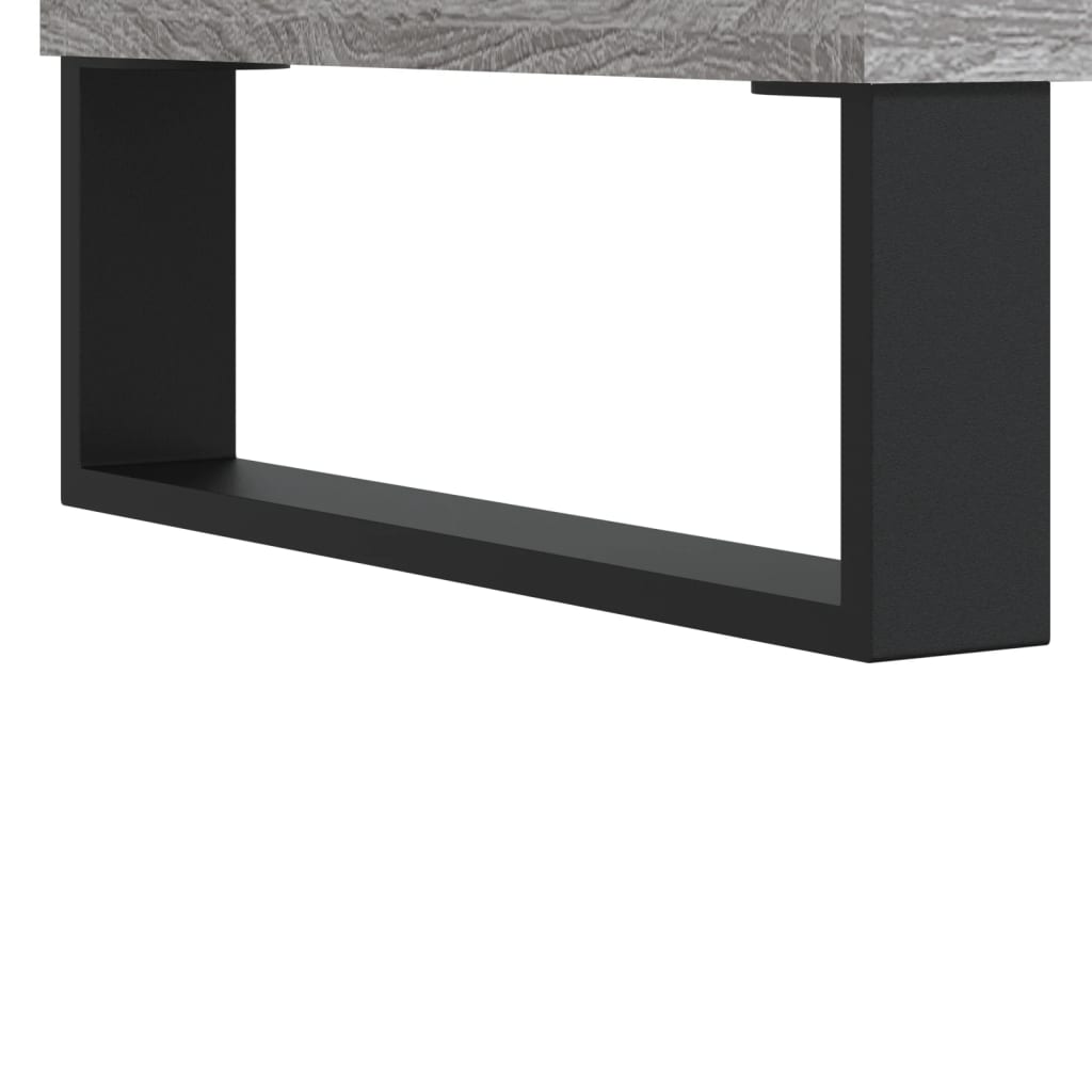 Sonoma coffee table gray 90x50x36.5 cm Engineered wood