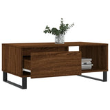 Couchtisch Braune Eiche 90x50x36,5 cm Holzwerkstoff