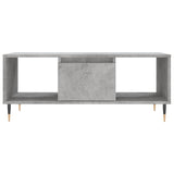 Couchtisch Betongrau 90x50x36,5 cm Holzwerkstoff