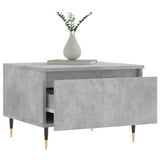 Coffee tables 2 pcs concrete gray 50x46x35 cm engineered wood