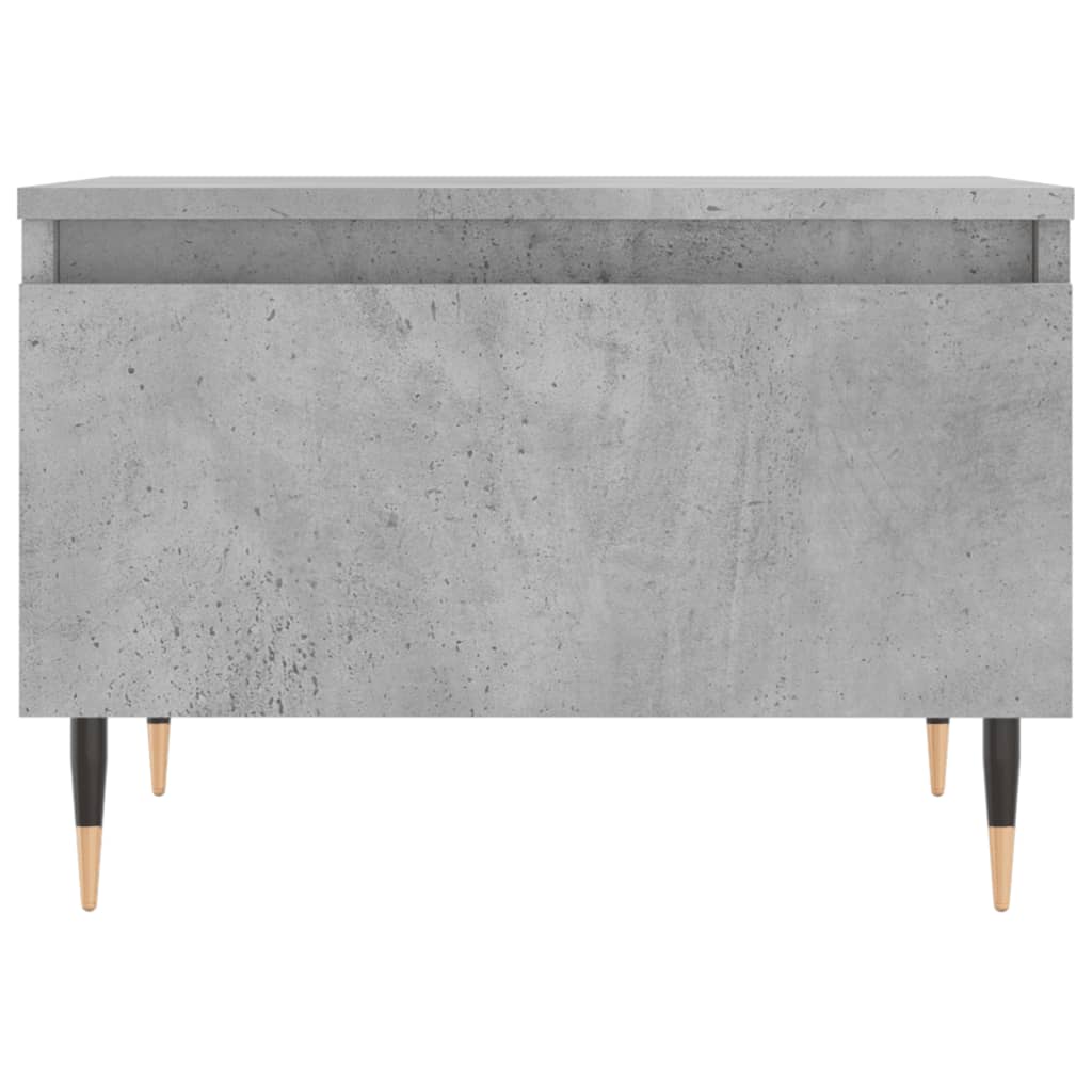 Coffee tables 2 pcs concrete gray 50x46x35 cm engineered wood