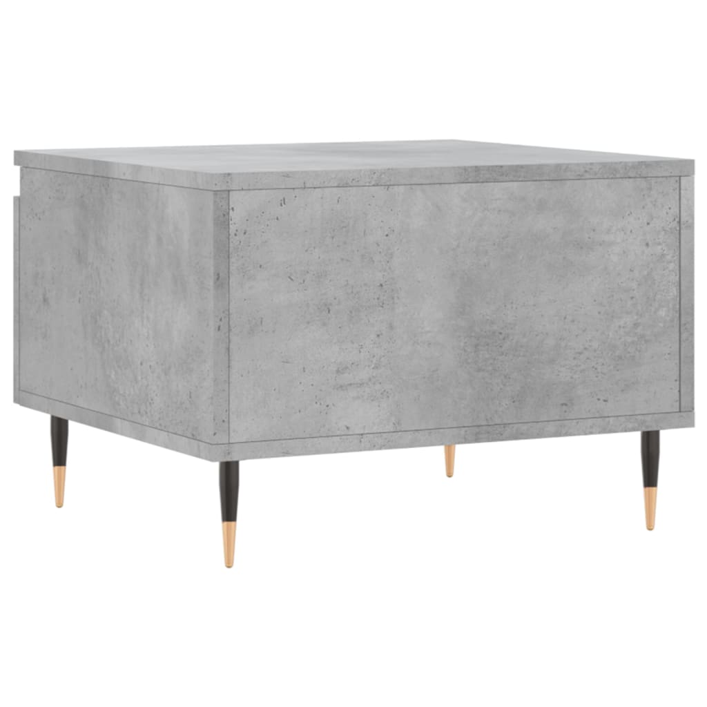 Coffee tables 2 pcs concrete gray 50x46x35 cm engineered wood