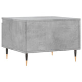 Coffee tables 2 pcs concrete gray 50x46x35 cm engineered wood