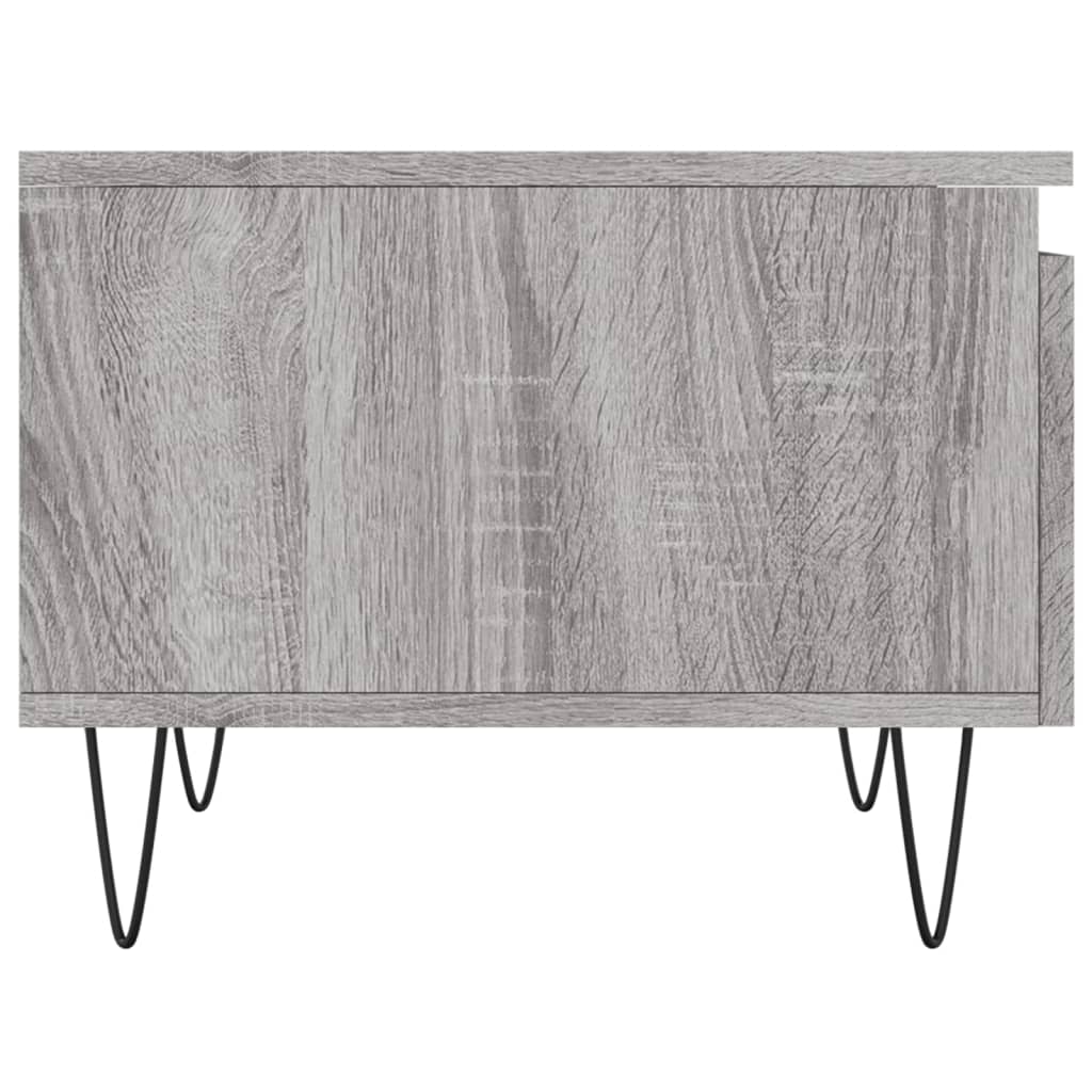 Coffee tables 2 pcs sonoma gray 50x46x35 cm engineered wood