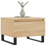 Coffee tables 2 pcs sonoma oak 50x46x35 cm engineered wood