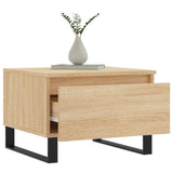 Coffee tables 2 pcs sonoma oak 50x46x35 cm engineered wood