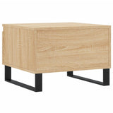 Coffee tables 2 pcs sonoma oak 50x46x35 cm engineered wood