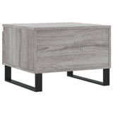 Couchtische 2 Stk. Sonomagrau 50x46x35 cm Holzwerkstoff