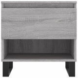 Sonoma coffee table gray 50x46x50 cm engineered wood