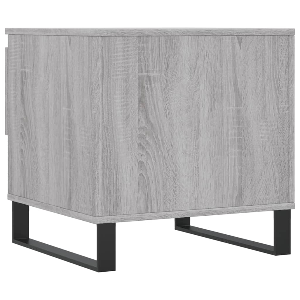 Sonoma coffee table gray 50x46x50 cm engineered wood