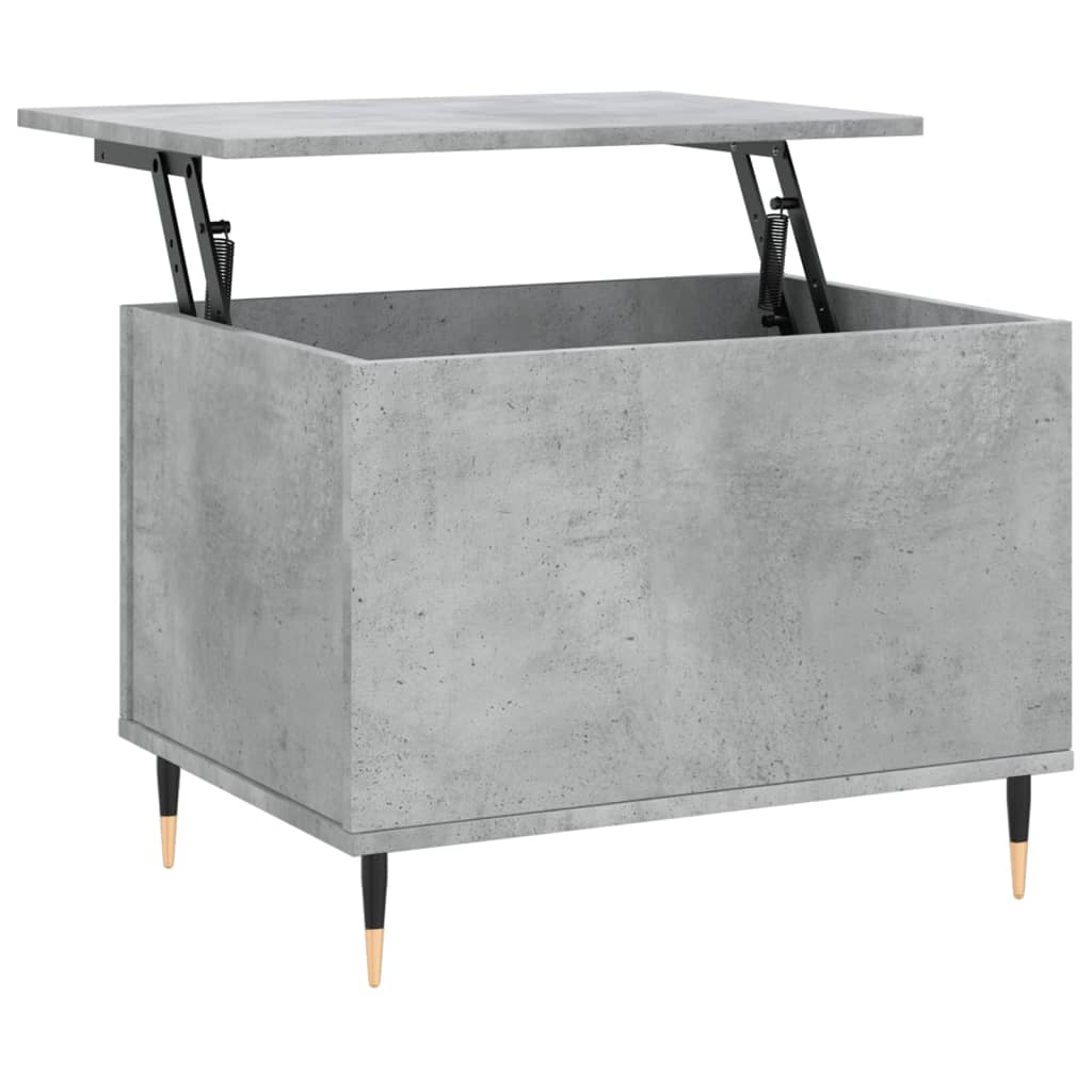 Concrete Grey Coffee Table 60x44.5x45 cm Engineered Wood