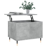 Concrete Grey Coffee Table 60x44.5x45 cm Engineered Wood