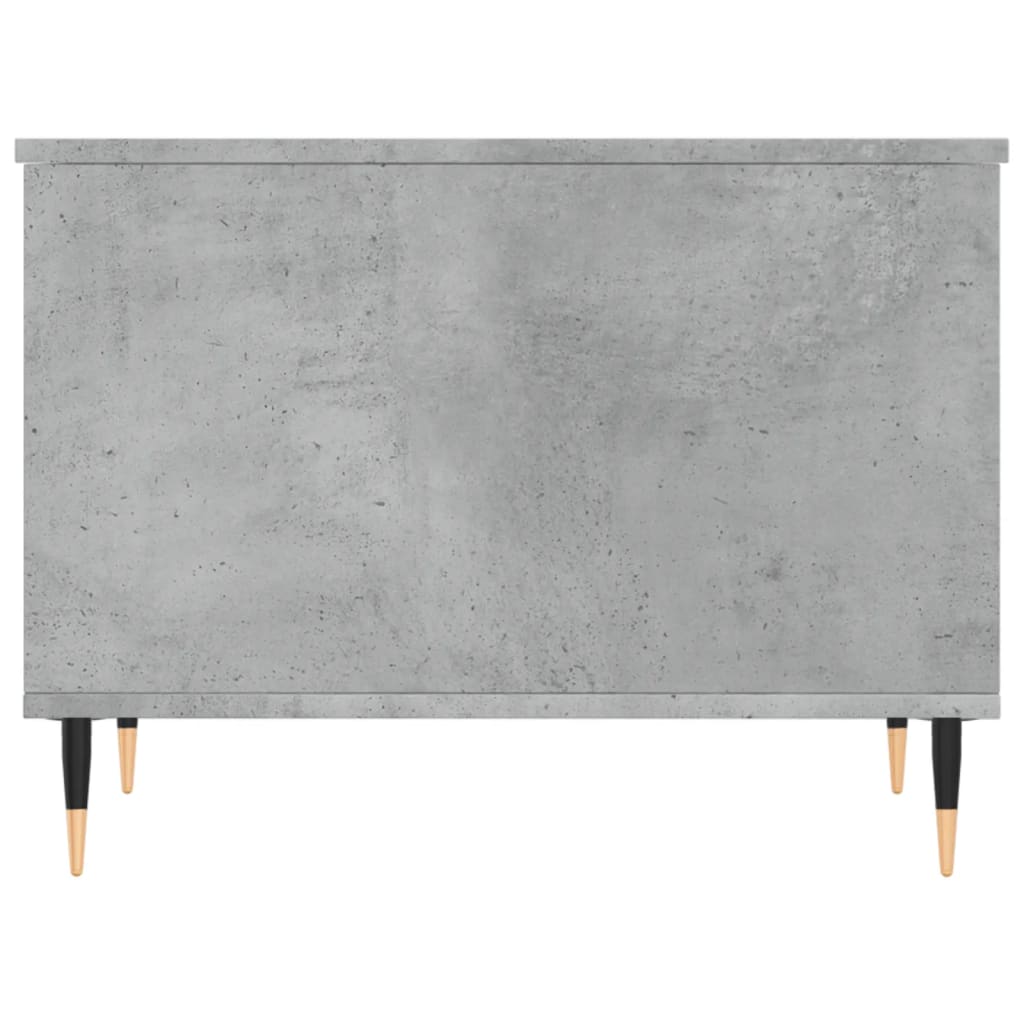 Concrete Grey Coffee Table 60x44.5x45 cm Engineered Wood