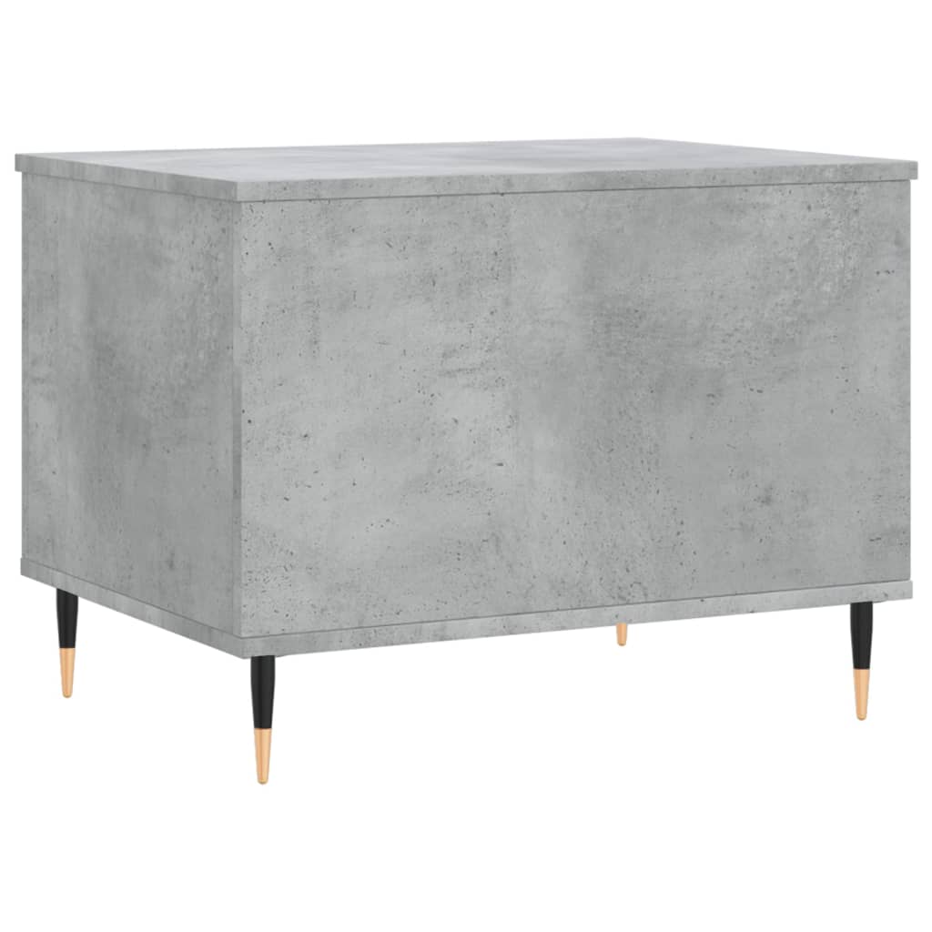 Concrete Grey Coffee Table 60x44.5x45 cm Engineered Wood